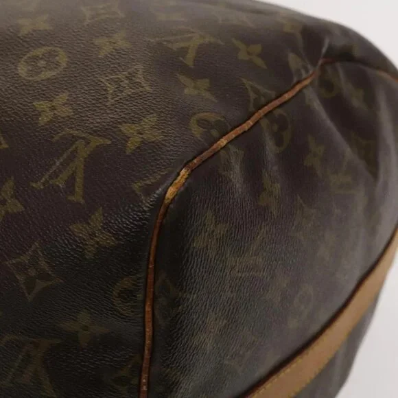 LOUIS VUITTON Monogram Keepall Bandouliere 55 Boston Bag M41414 LV Auth ac3775 - Picture 4 of 16